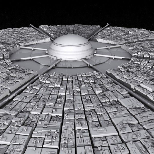 3d max space station - Space Station by Game Model Creations